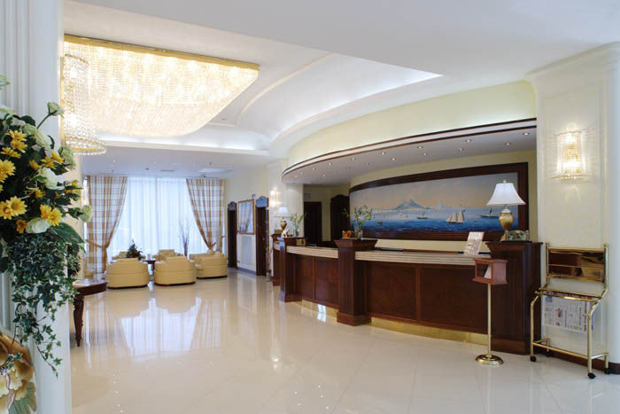 Tiberio Palace Hotel Napoli Interior foto